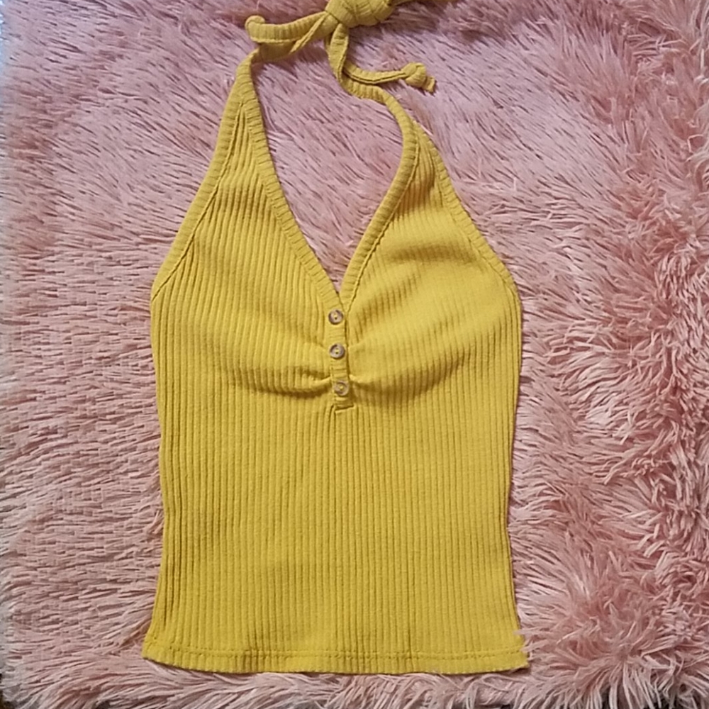 Halter crop top
